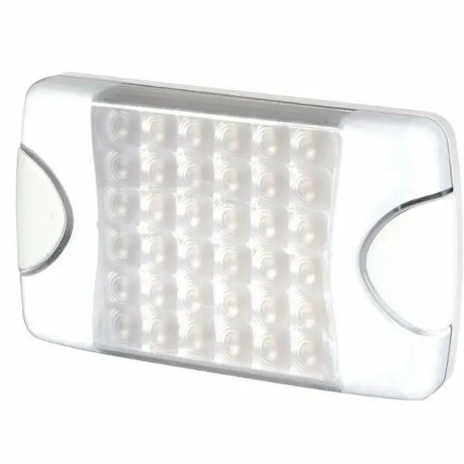 Hella - Duraled Multivolt White 9-33V Dc Interior/Exterior Sealed 36-Led Light With White Housing 1