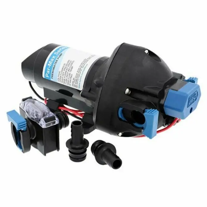 Jabsco - 4 Gpm Par-Max Hd4 Freshwater Pump, 40 Psi, 12V 1