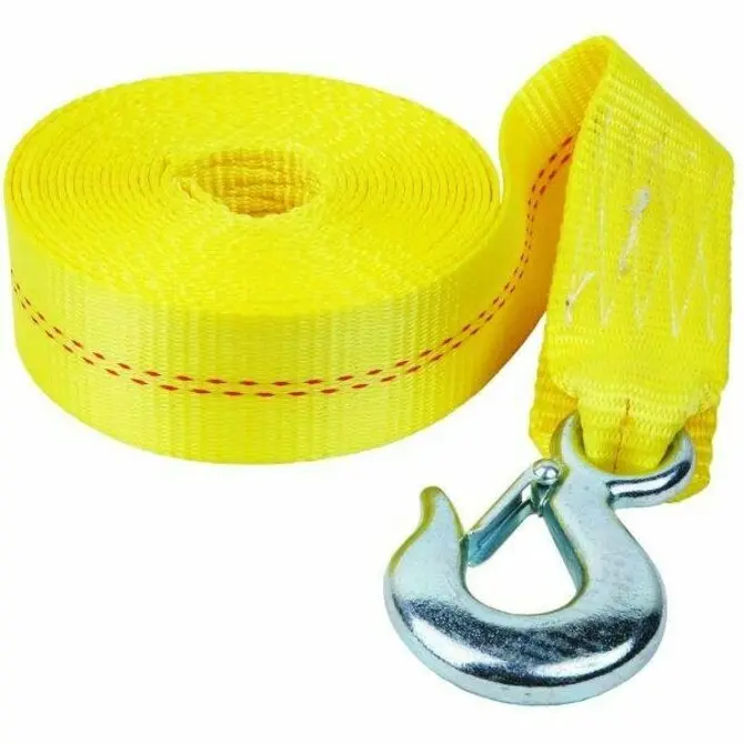 Fulton - Heavy Duty Trailer Winch Strap With Hook 2" X 20' 1