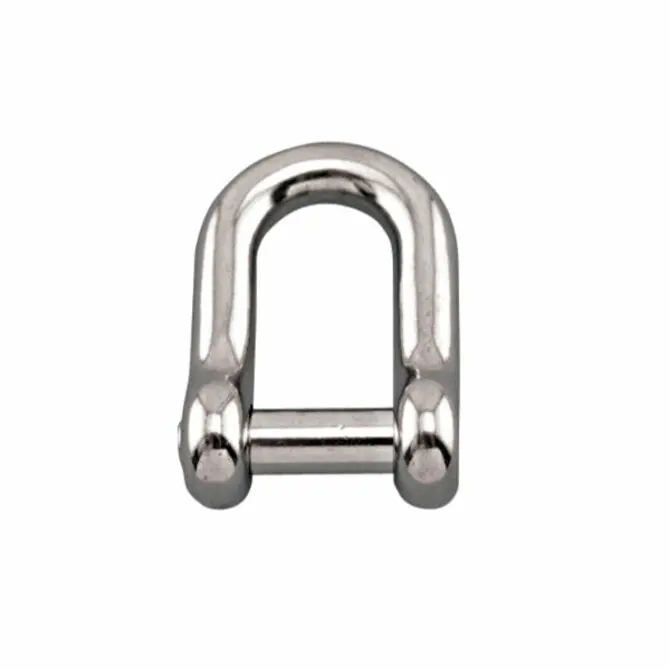 Suncor Stainless - Straight D Shackle W/ No Snag Pin 1