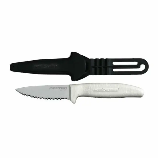 Dexter Russell - 3 1/2" Bait, Net And Utility Knife With Sheath 1