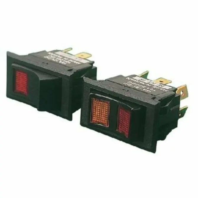 Sea Dog - Red Illuminated Rocker Switch - Spst - On/Off 1
