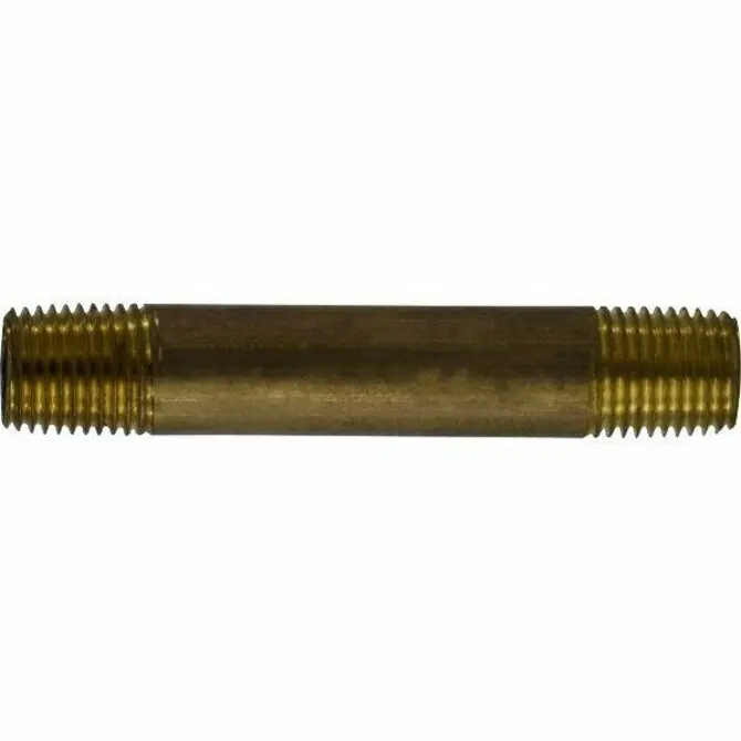 Midland - 1/4" Diameter Red Brass Nipple 1