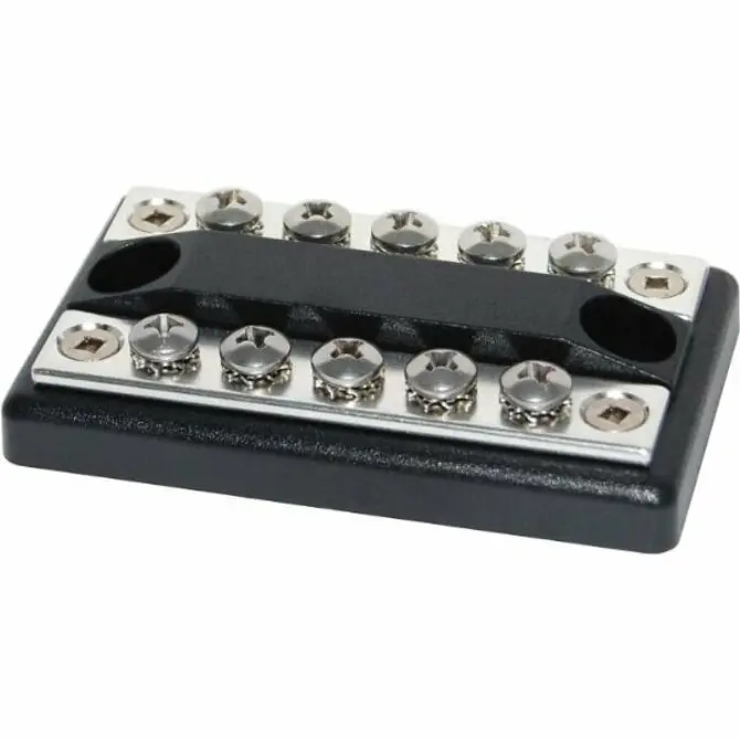 Blue Sea System - Dualbus 100A Busbar - 5 Circuit 1