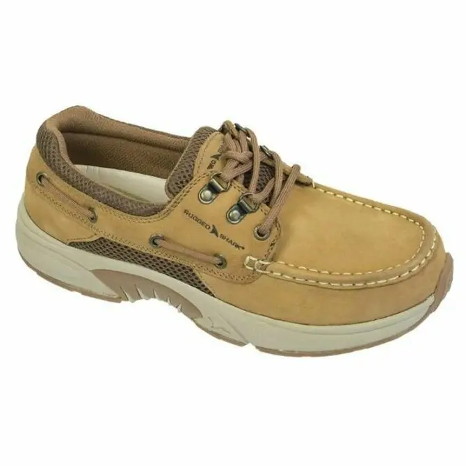 Rugged Shark- Atlantic Heritage Comfort Boat Shoe 1