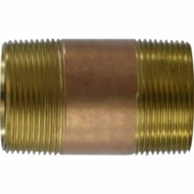 Midland -  Red Brass Nipple 1-1/2" Diameter 1