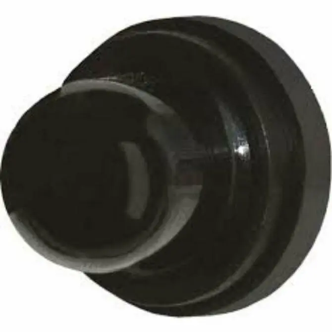 Blue Sea - Push Button Reset Only Circuit Breaker Boot - Black 1
