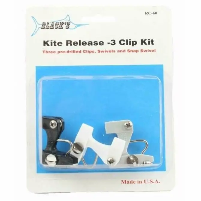 Black's Marine - Kite Release Clip Kit 1