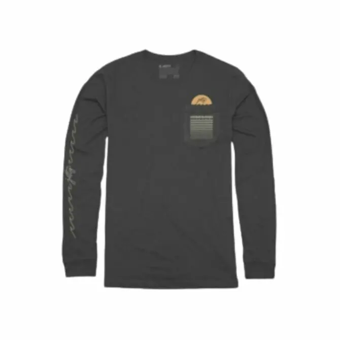Jetty - First Light Long Sleeve - Charcoal 1