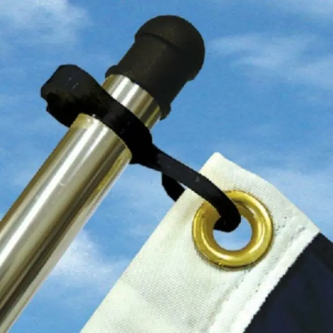 Taylor Made - Charlevoix Burgee & Antenna Clips 1/2" 1