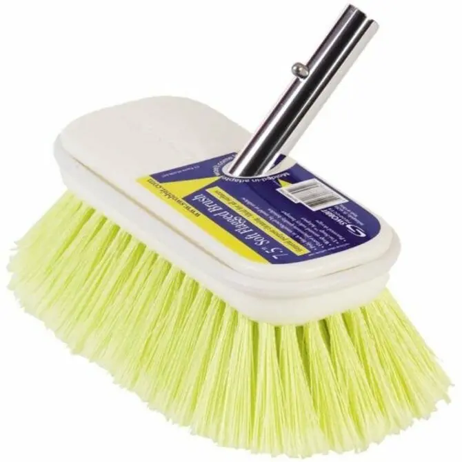 Swobbit - 7-1/2" Soft Flagged Green Brush 1
