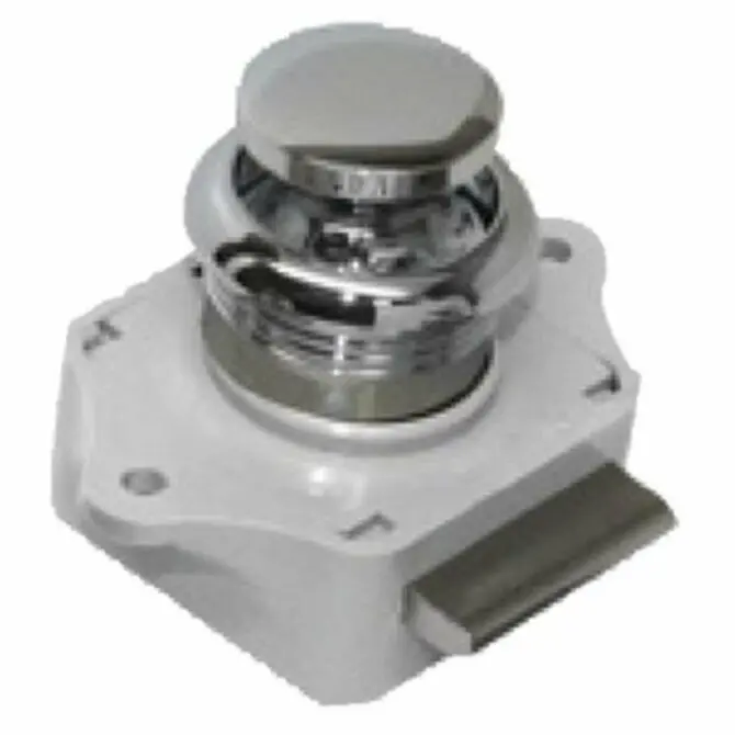 Sea Dog - Push Button Rim Latch 1-15/16" - Chrome 1