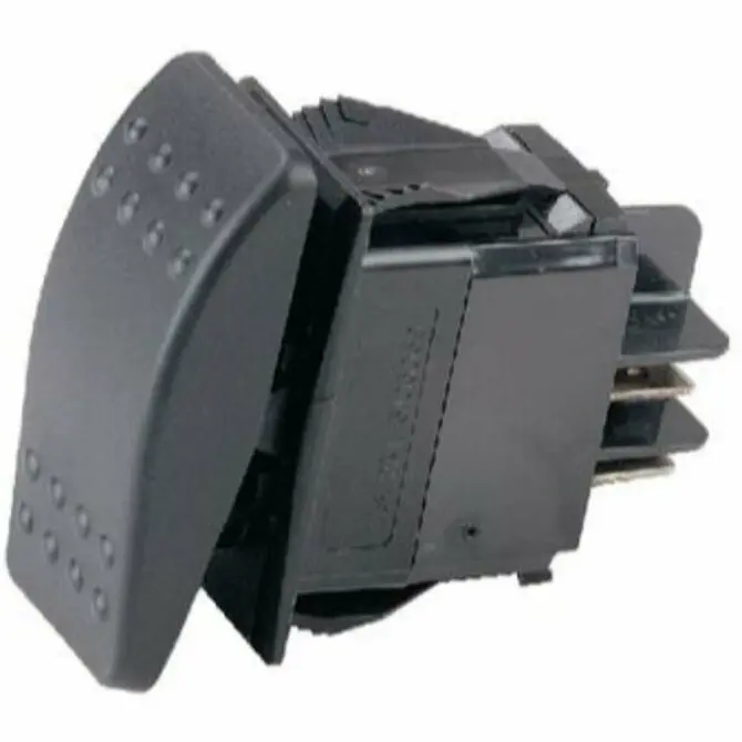Sierra - Sealed Rocker Switch W/ Light - Black 1