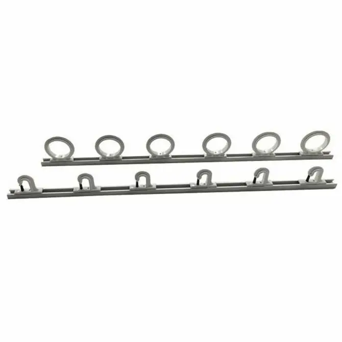 Du-Bro - 4' Trac-A-Rod Fishing Rod Rack, Holds 12 Rods 1