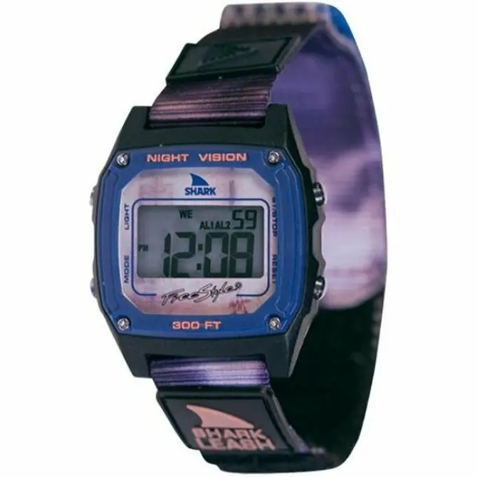 Freestyle- Shark Victory Press Slate Blue 1