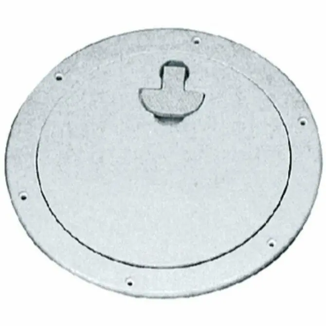 Bomar - Deck Plate 10" Locking Stark- White 10" 1