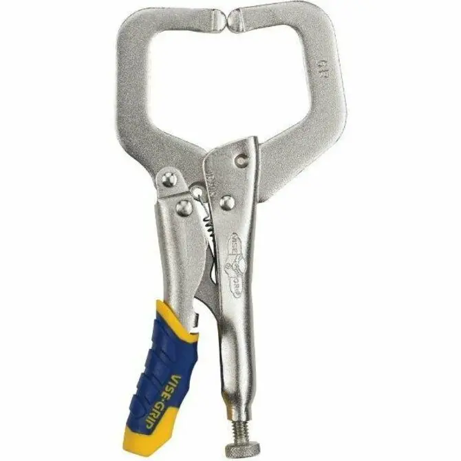 Irwin - Fast Release Locking C-Clamp W/Regular Tips 1
