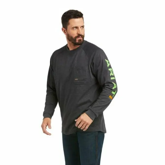 Ariat - Rebar Cotton Strong Graphic Long Sleeve 1