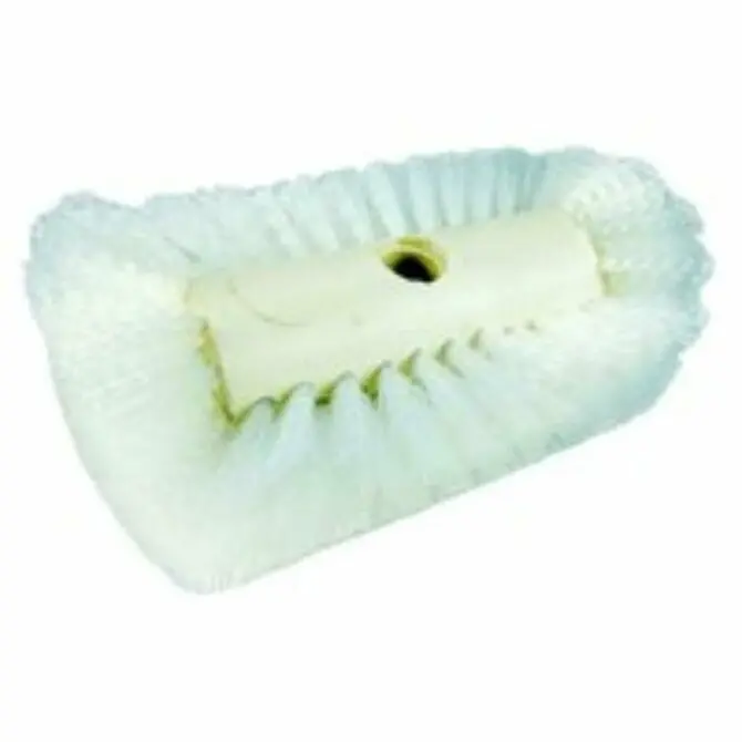 Weiler - 8" Vat Brush, White Nylon Fill, Plastic Block 1