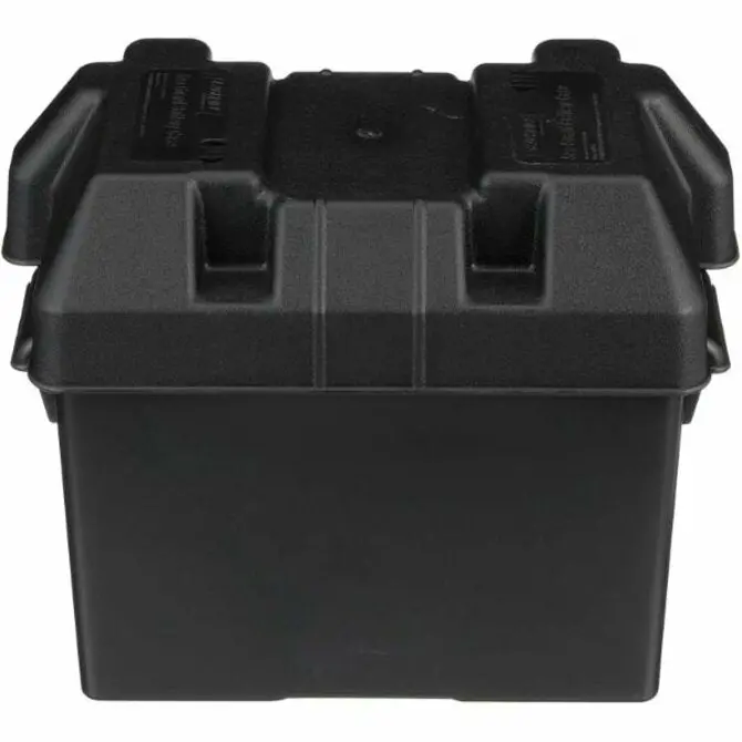Seachoice - Uscg Approved Marine Group 24 Series Standard Battery Box W/ Strap & Mounting Kit 1