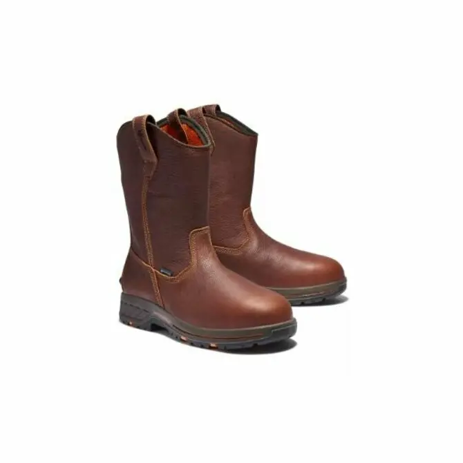Timberland- Pro Helix Hd Soft Toe Pull -On Work Boots 1
