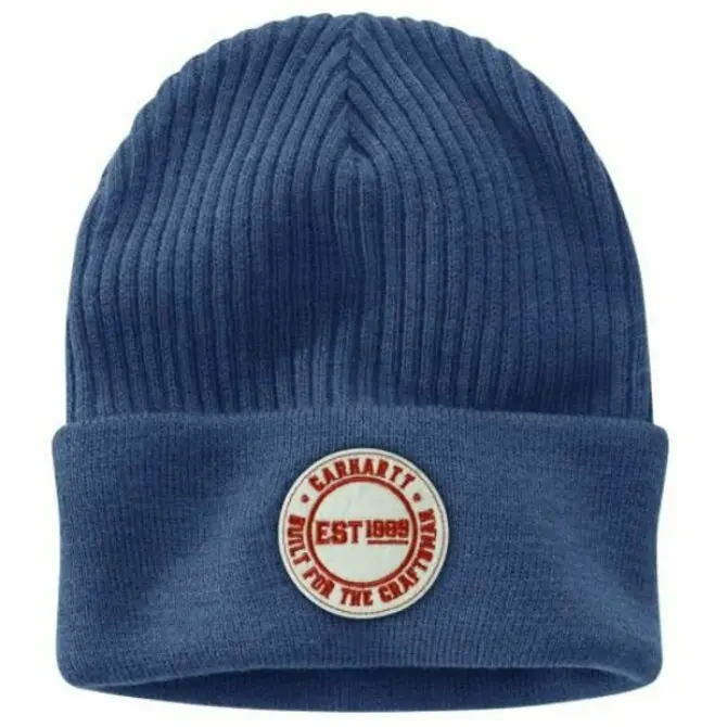 Carhartt - Knit Cuffed Craftsman Patch Beanie 1