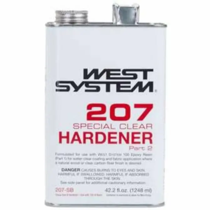 West System 207 Special Clear Hardener 1 Qt 1