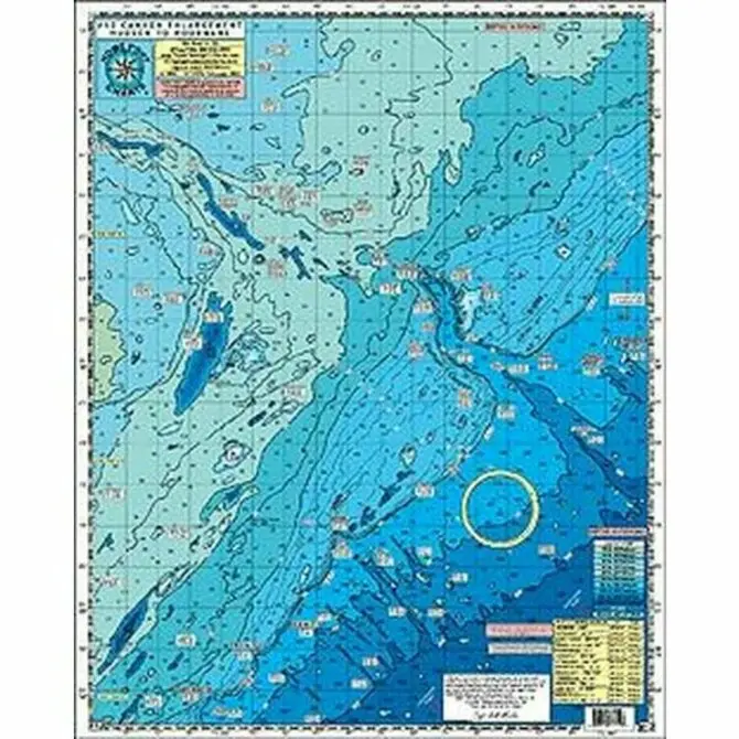 Home Port Chart - #12 Hudson To Poorman's Canyon Chart 1
