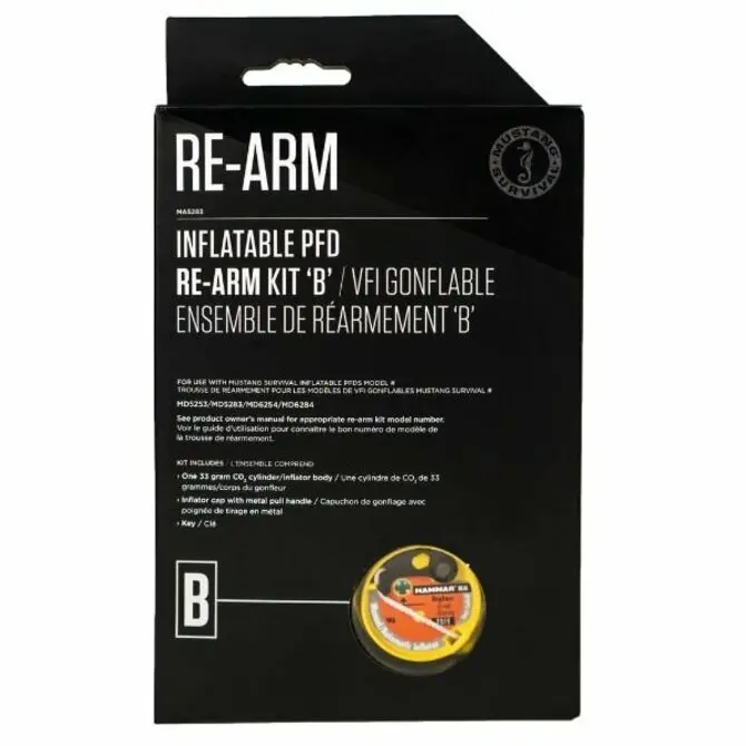 Mustang Survival- Re-Arm Kit B- 33G Auto-Hydrostatic 1