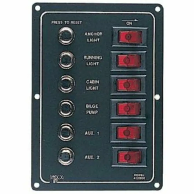 Sea Dog - Aluminum Breaker Panel 1