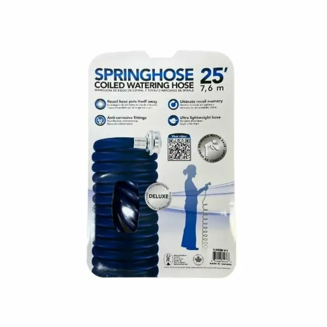 Plastair - Spring Hose - Blue - 25' 1
