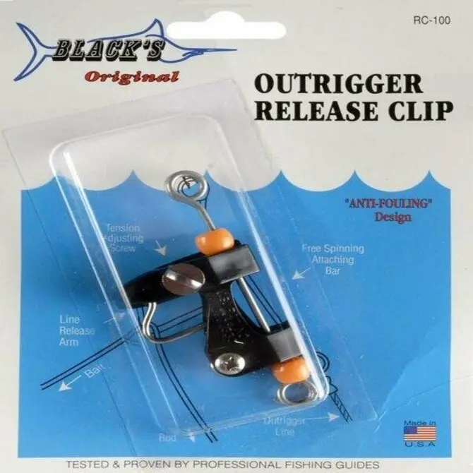 Black's Marine - Outrigger Release Clip 1