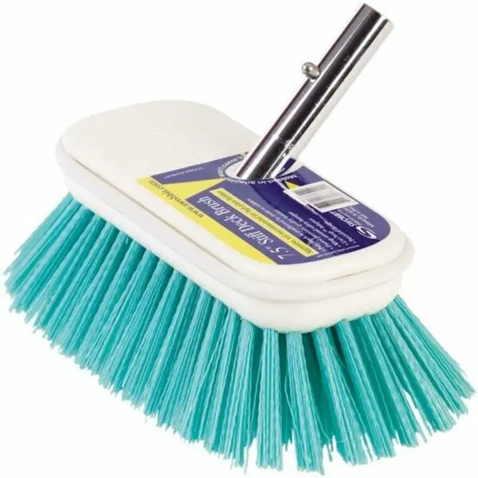 Swobbit - 7.5" Stiff Brush - Blue 1