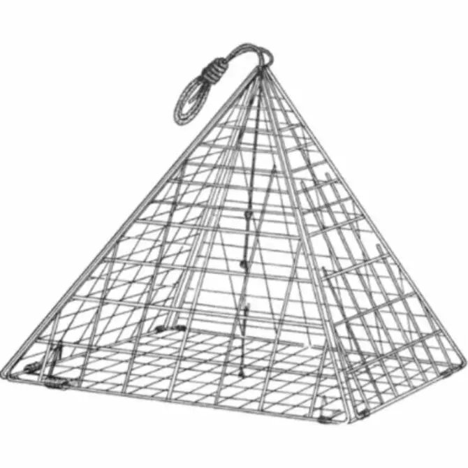 Eagle Claw - Star Crab Trap 14"X14" 1