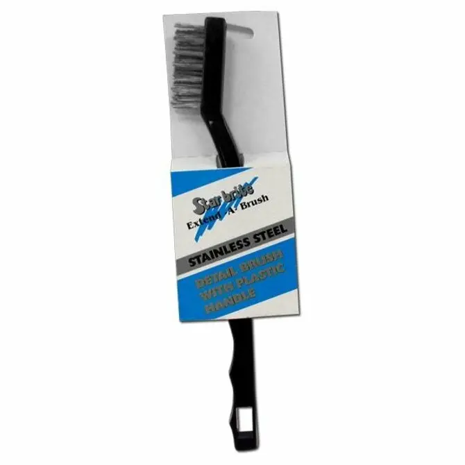 Star Brite - Detail Brush With Plastic Handle & Stainless Steel 1