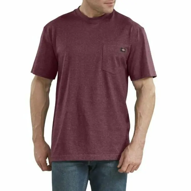 Dickies- Short Sleeve Heavyweight Heathered T-Shirt 1