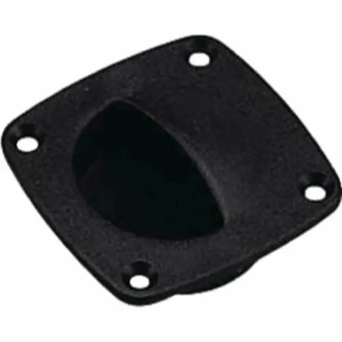 Sea Dog - Small Black Delrin Flush Pull 2-3/16" 1