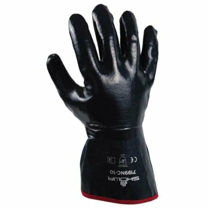Showa - Best Gloves Blue Scallop 7199Nc L 1