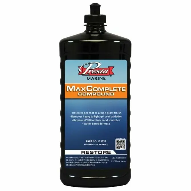 Presta - Maxcomplete Compund - 32 Oz 1