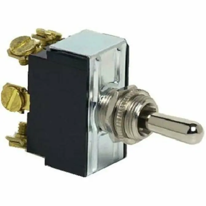 Cole Hersee - Heavy Duty Toggle Switch Momentary On-Off-Momentary On 1