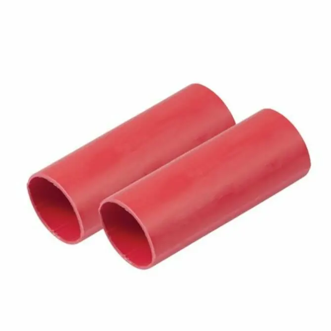Ancor - Battery Cable Adhesive Lined Heavy Wall Battery Cable Tubing (Bct) - 1" X 3" - Red - 2 Pieces 1