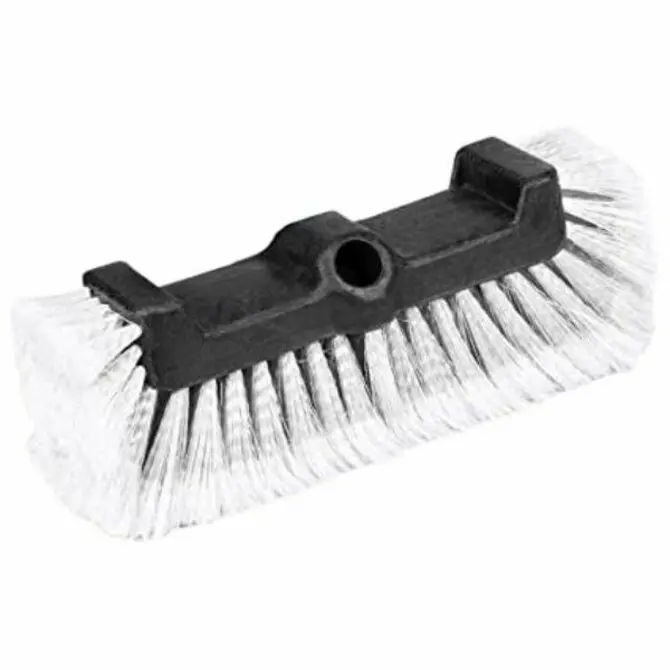 Sea Dog - White Stiff Universal/Acme Thread Boat Hook Three Sided Bristle Brush 1