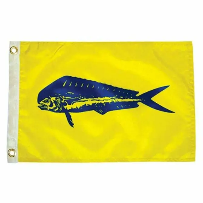 Taylor Made - Dolphin Flag 12" X 18" 1