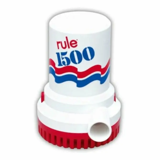 Rule - 1500 Gph Electric Bilge Pump, 24V 1
