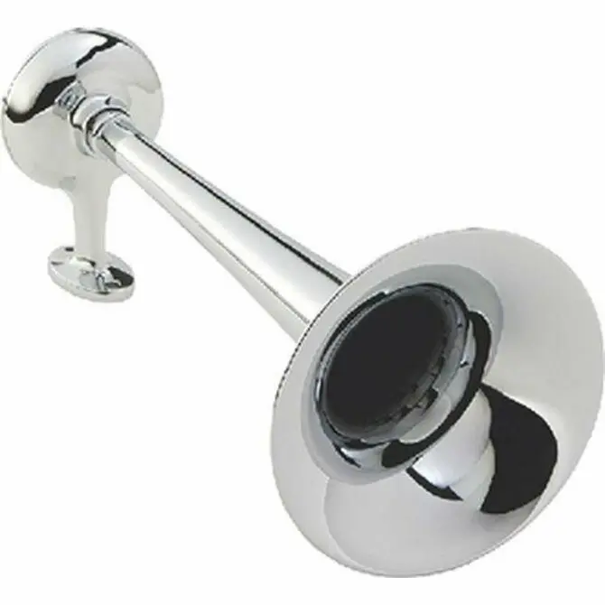 Kahlenberg - Chrome Single Trumpet Horn 1