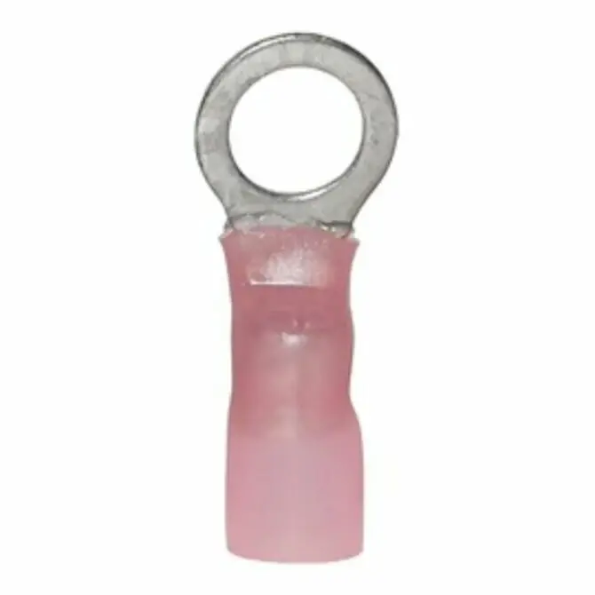 Ancor - #8 - 1/2" Heat Shrink Ring Terminal,  3Pc 1