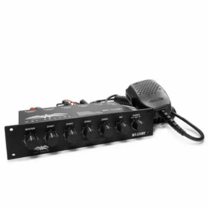 Wet Sound - Marine 4-Zone Level Controller With Integrated Bluetooth 1