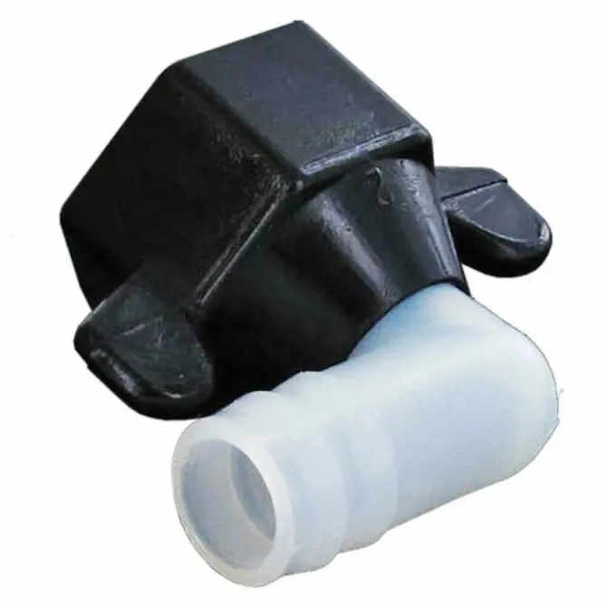 Sherwood - Wingnut Swivel Elbow 1/2" Fnpt X 1/2" Barb Nylon 1