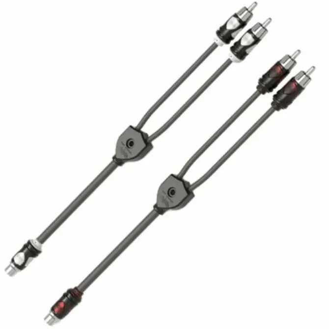 Wet Sound - Rca Y Adapter Female To 2 Male 1