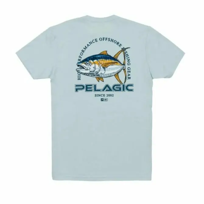 Pelagic - Flying Yellowfin Tuna Premium T-Shirt 1